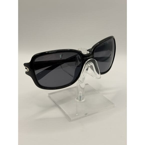Oakley Break Point Sunglasses Black Gray Lenses USA Design Women